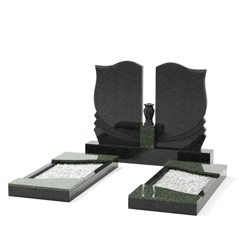 Мемориальный ансамбль нестандартной формы с установкой под ключ